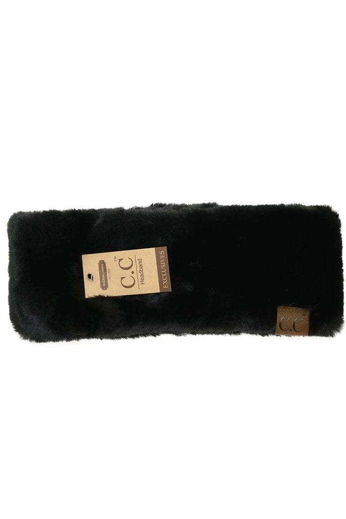 Fuzzy Lined Fashion Headband