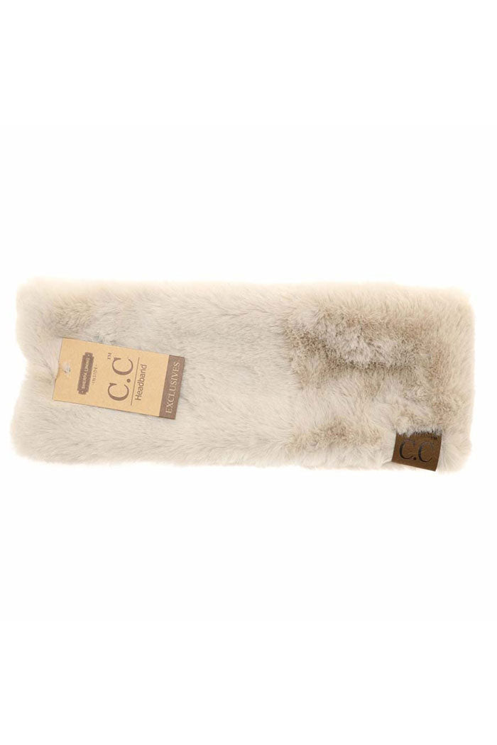 Fuzzy Lined Fashion Headband