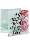Glass Tealight Candle Holder