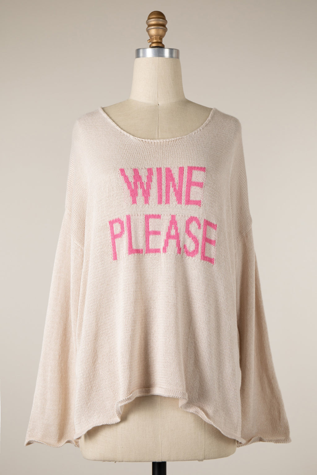 Wine Please Sweater