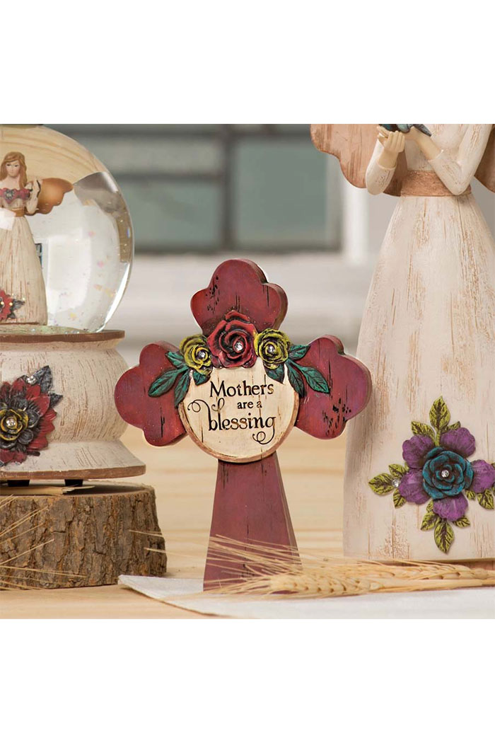 Mother - 5" X 4" Self-Standing Cross