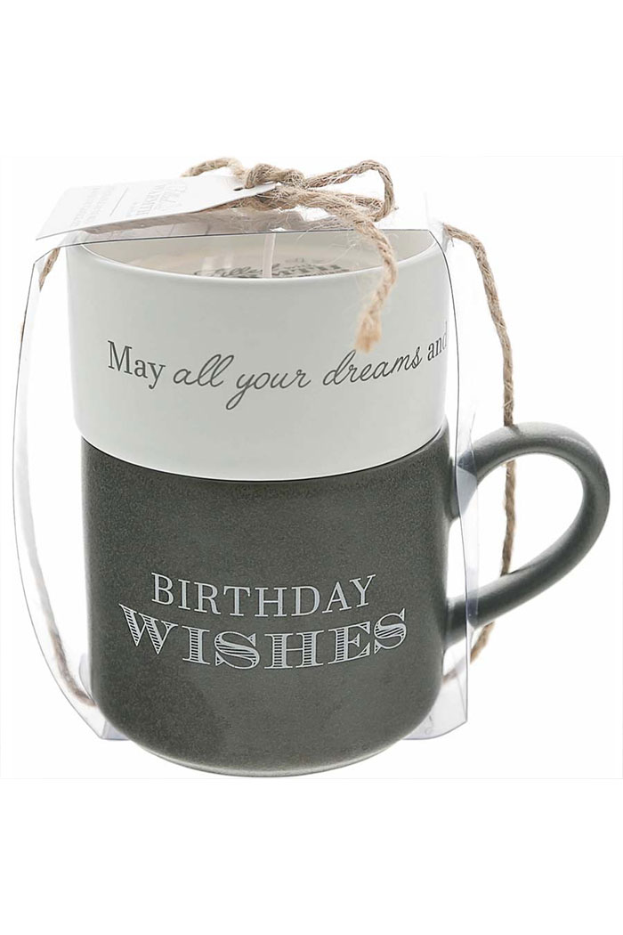 Birthday - Stacking Mug and Candle Set