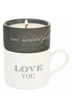 Love - Stacking Mug and Candle Set