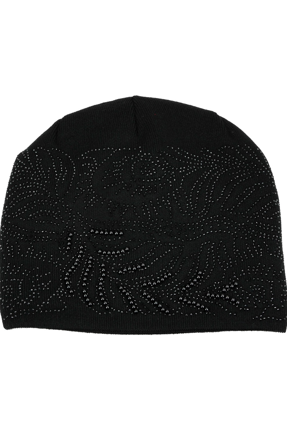 Peacock Feather Gem Beanie