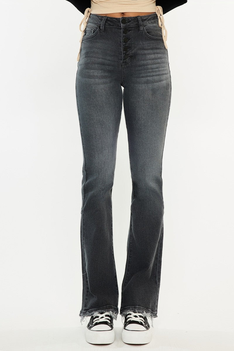 High Rise Bootcut Jeans