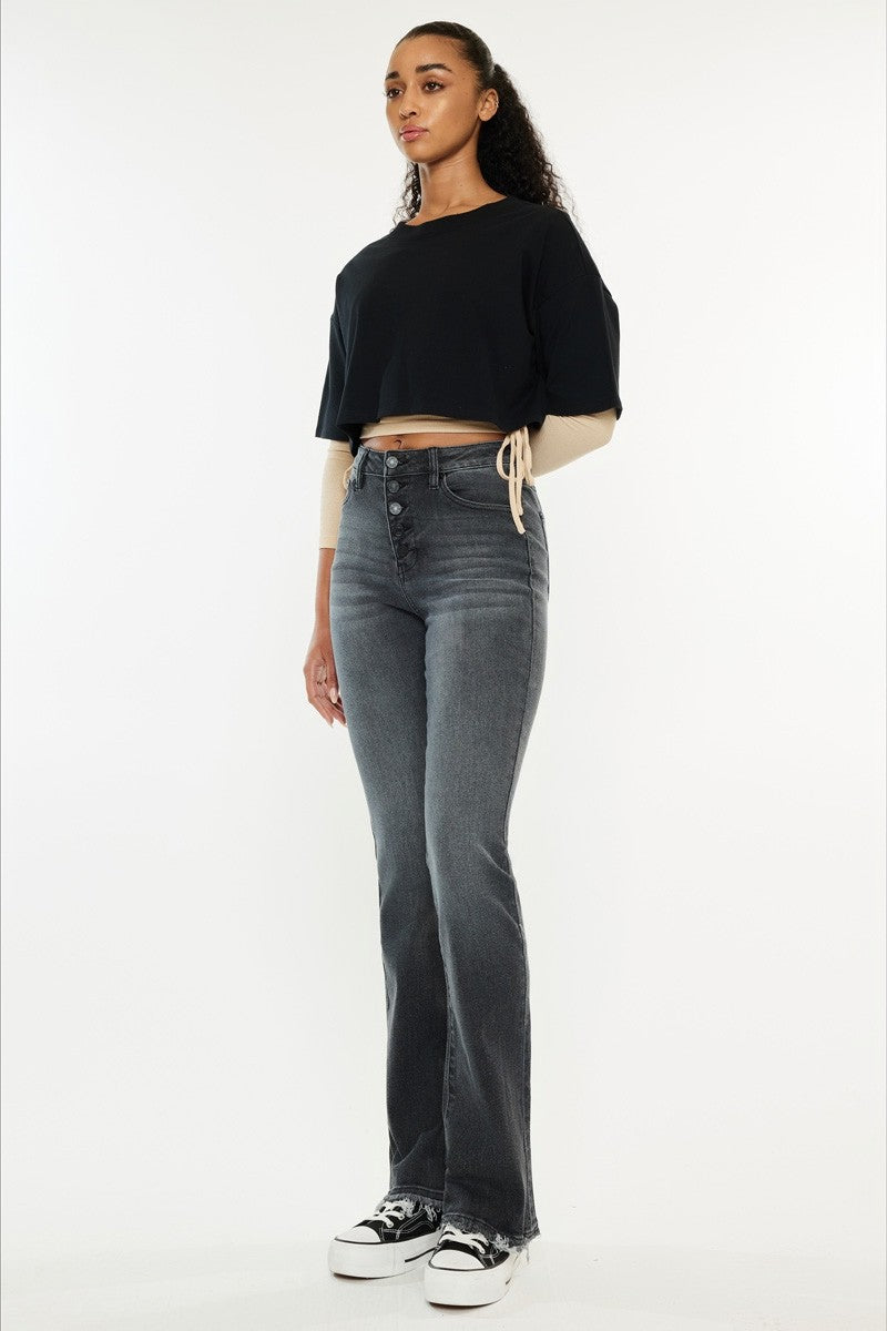 High Rise Bootcut Jeans