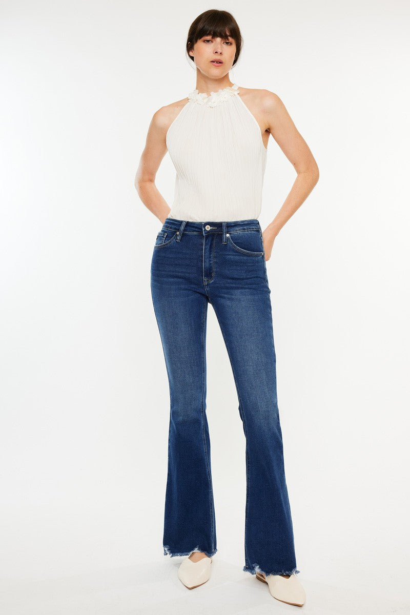 High Rise Bootcut Jeans