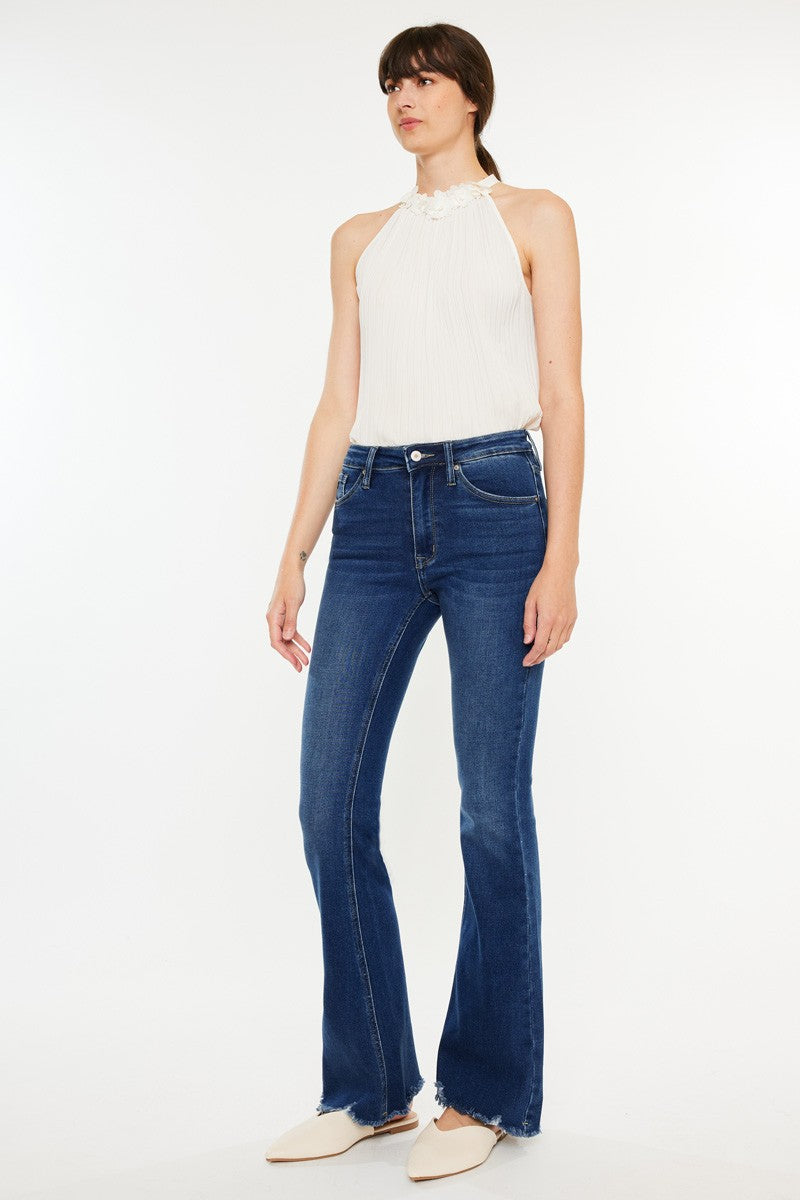 High Rise Bootcut Jeans