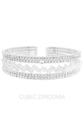 Five Line Rhinestone Bracelet