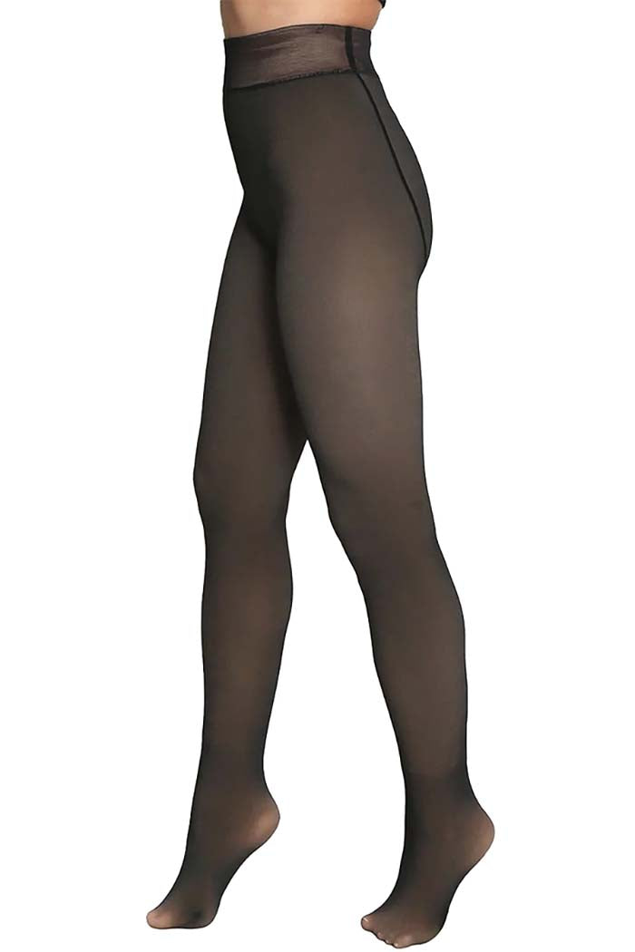 Sheer Fleece Lined Pantyhose Tights