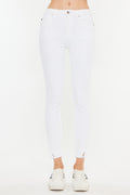 High Rise Ankle Skinny Jeans