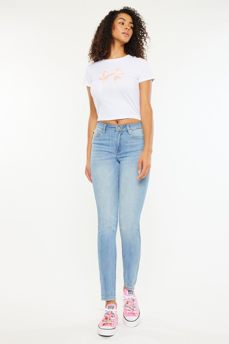 Mid Rise Super Skinny Jeans