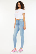 Mid Rise Super Skinny Jeans