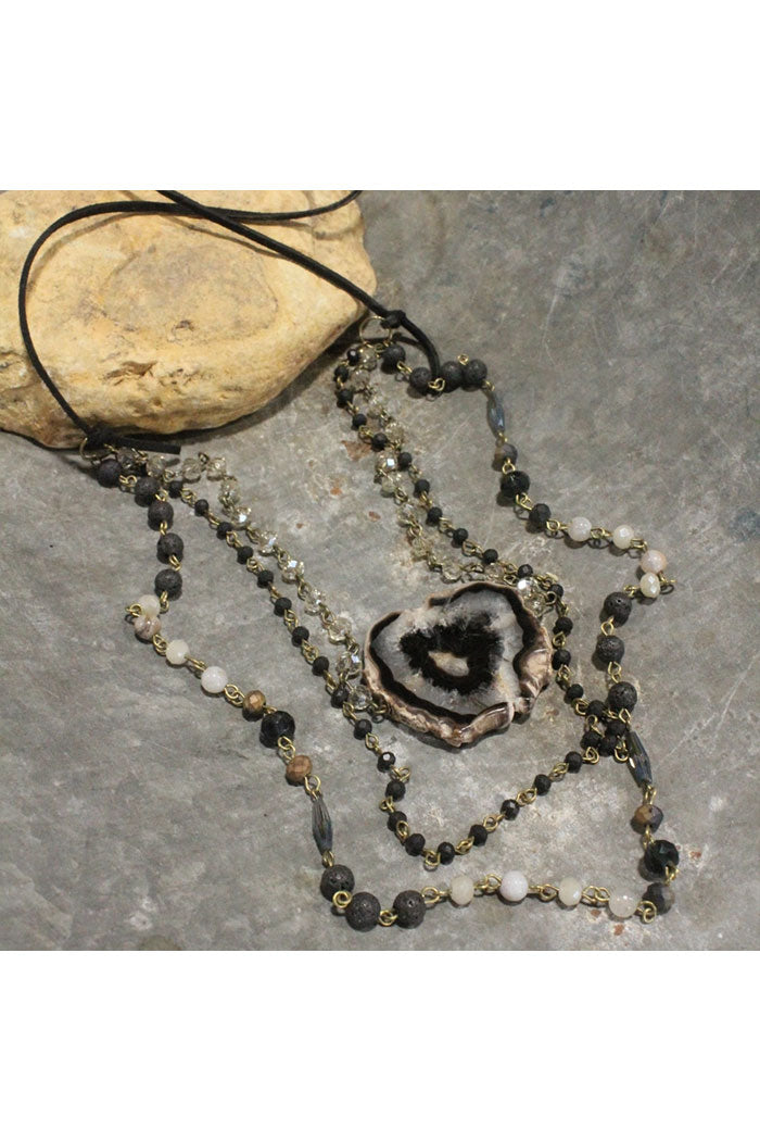 Triple Layer Switch It Length Necklace