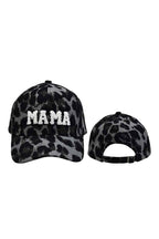 Mama Embroidered Corduroy Cap