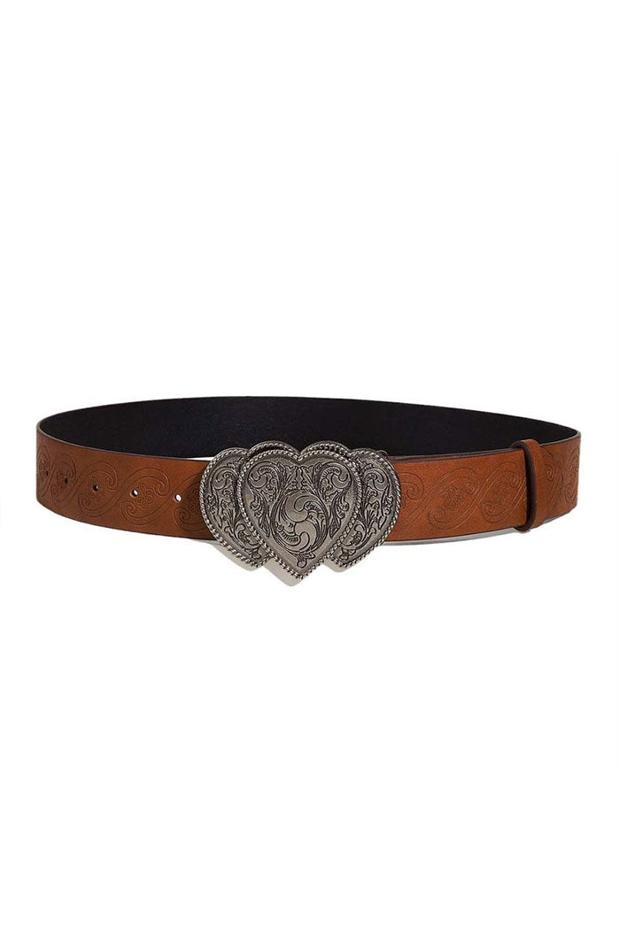 Vintage Printed Pin Buckle Belt