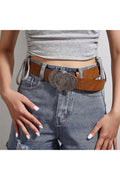 Vintage Printed Pin Buckle Belt