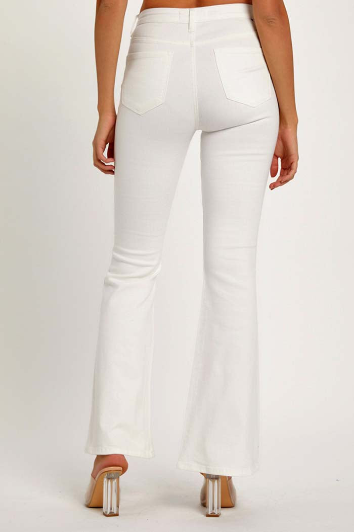 Tummy Control High Rise Flare Pants