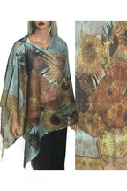 Art Design Cotton Touch Button Shawl