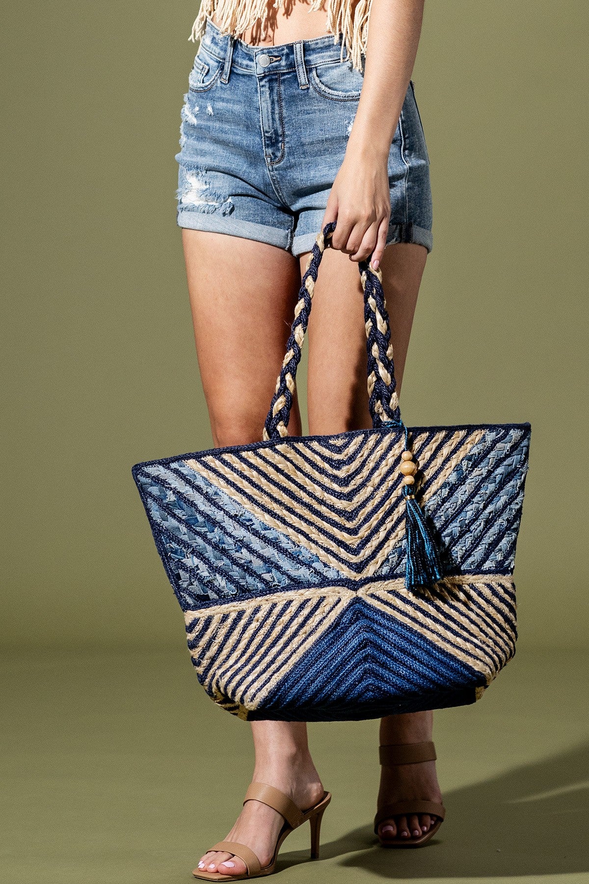 Kobe Jute Shoulder Bag