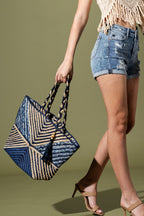 Kobe Jute Shoulder Bag
