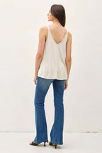 Soft Drape V-Neck Tank
