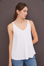 Soft Drape V-Neck Tank