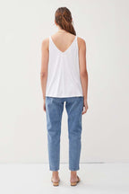 Soft Drape V-Neck Tank