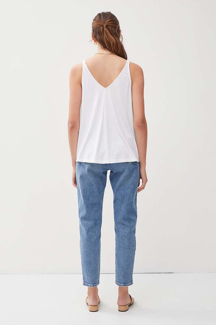 Soft Drape V-Neck Tank