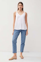 Soft Drape V-Neck Tank