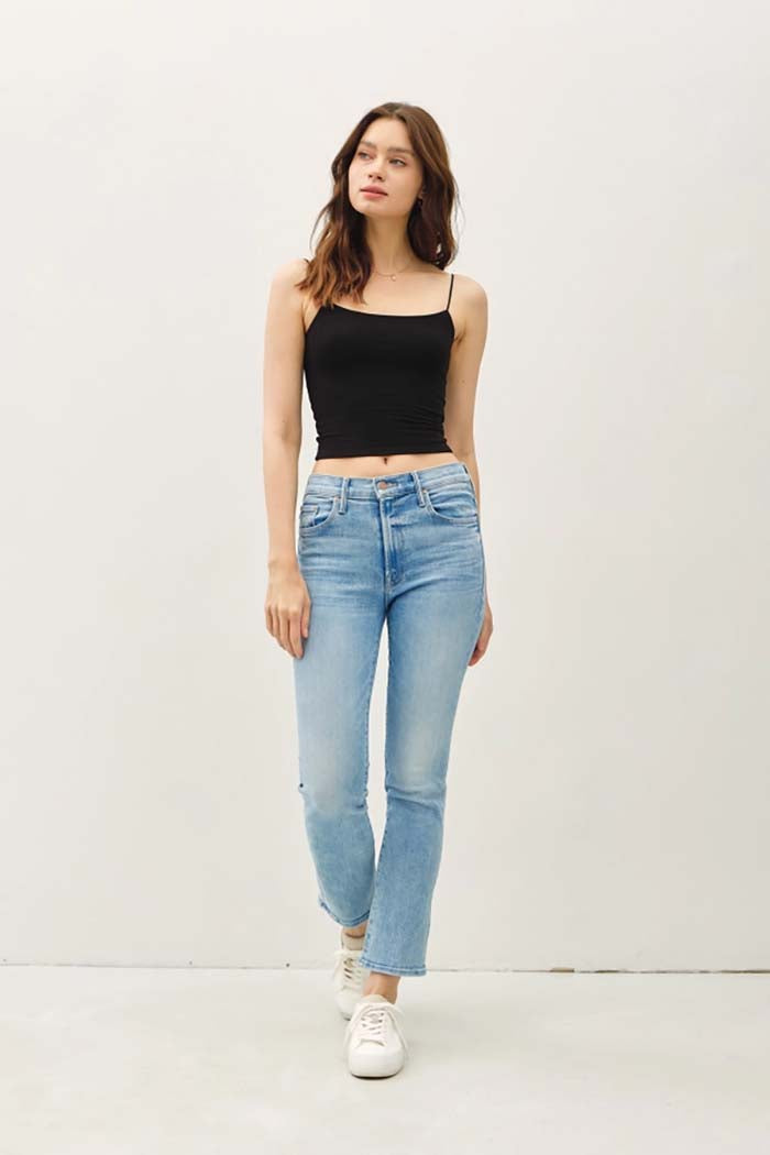 Cropped Spaghetti Tank