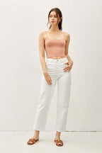 Cropped Spaghetti Tank