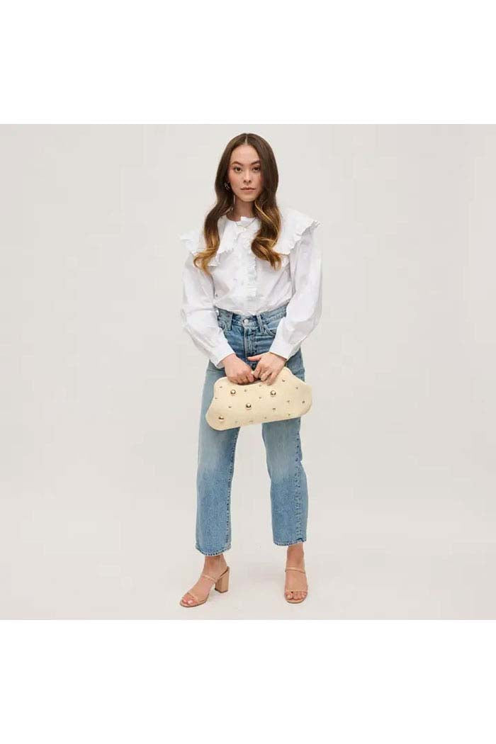 Mallory Studded Clutch