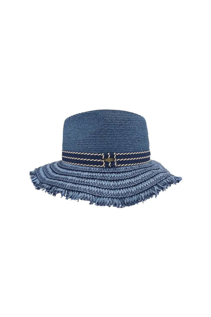 Frayed Edge C.C Panama Hat