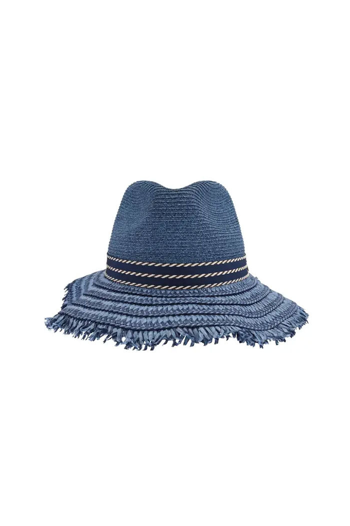Frayed Edge C.C Panama Hat