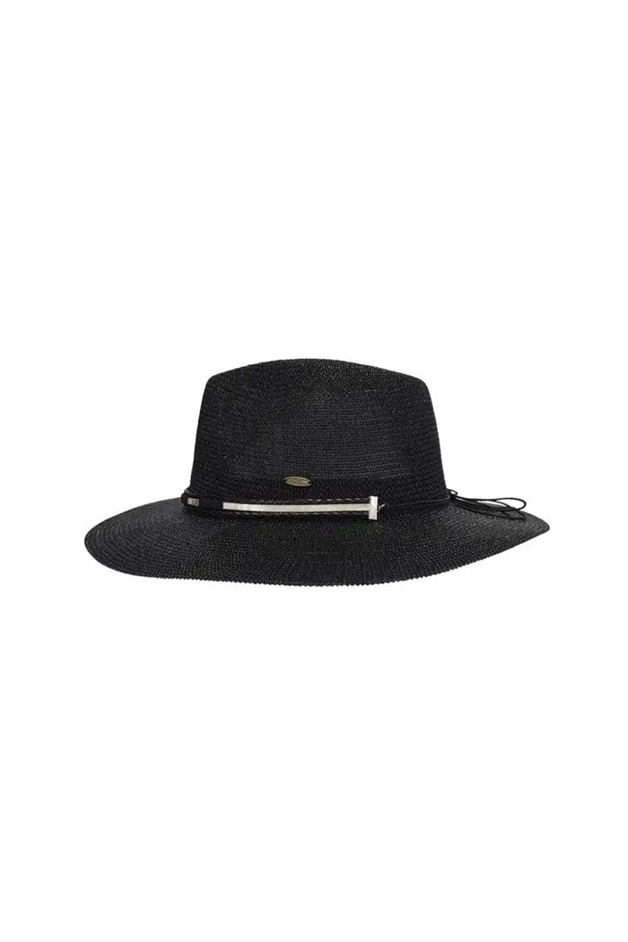 Metallic Panama C.C Sun Hat
