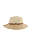 Natural Bead Trim C.C Sun Hat