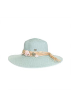 Shell Trim Wide Brim C.C Sun Hat