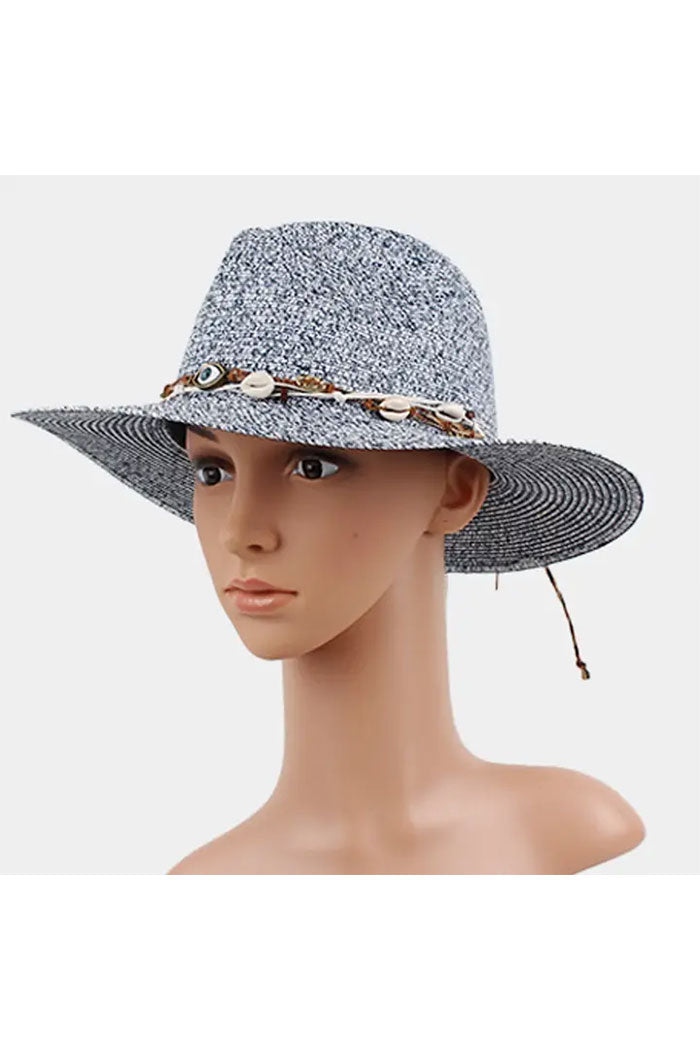 Retro Visor Panama Hat