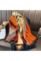 Bohemian Geometric Print Long Scarf