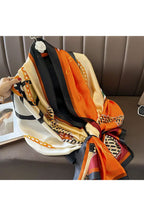 Bohemian Geometric Print Long Scarf