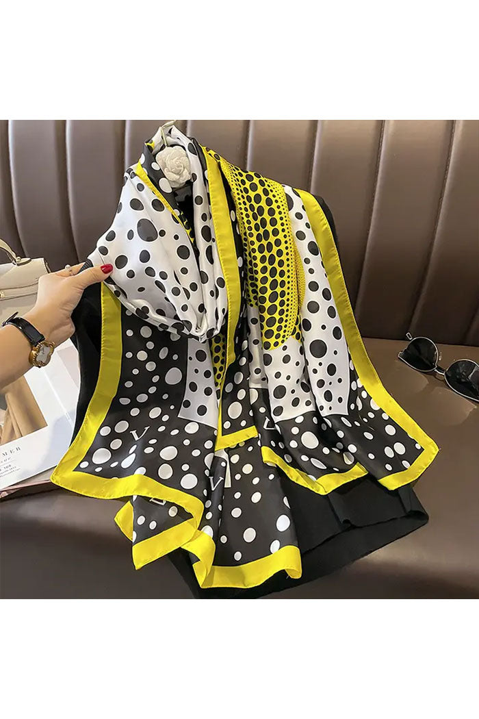 Polka Dot Long Scarf