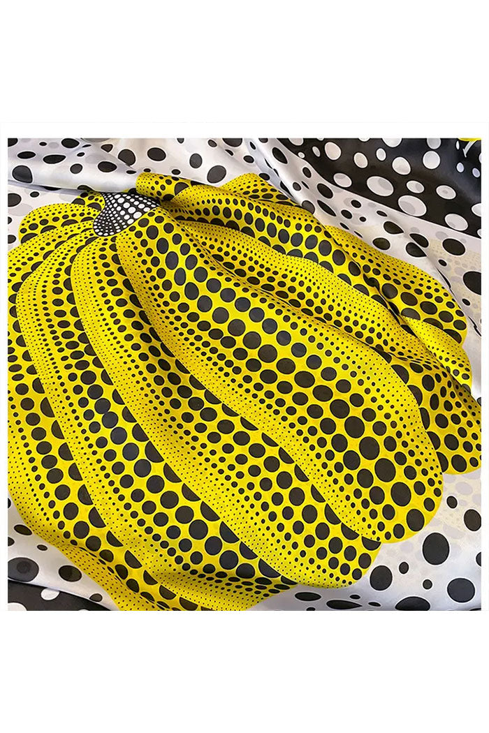 Polka Dot Long Scarf