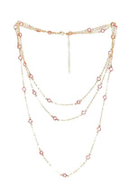 Glass Multi Layer Necklace