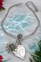 Sun Heart Necklace