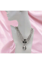 Crystal Teardrop Necklace