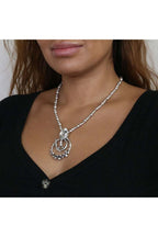 Crystal Swirl Necklace