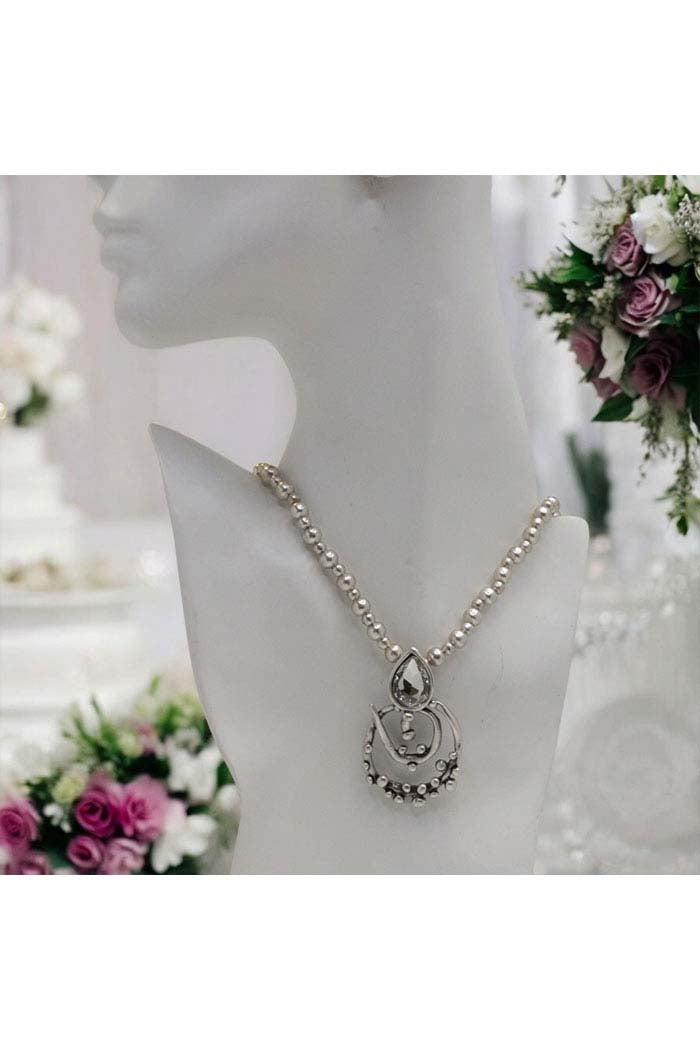 Crystal Swirl Necklace