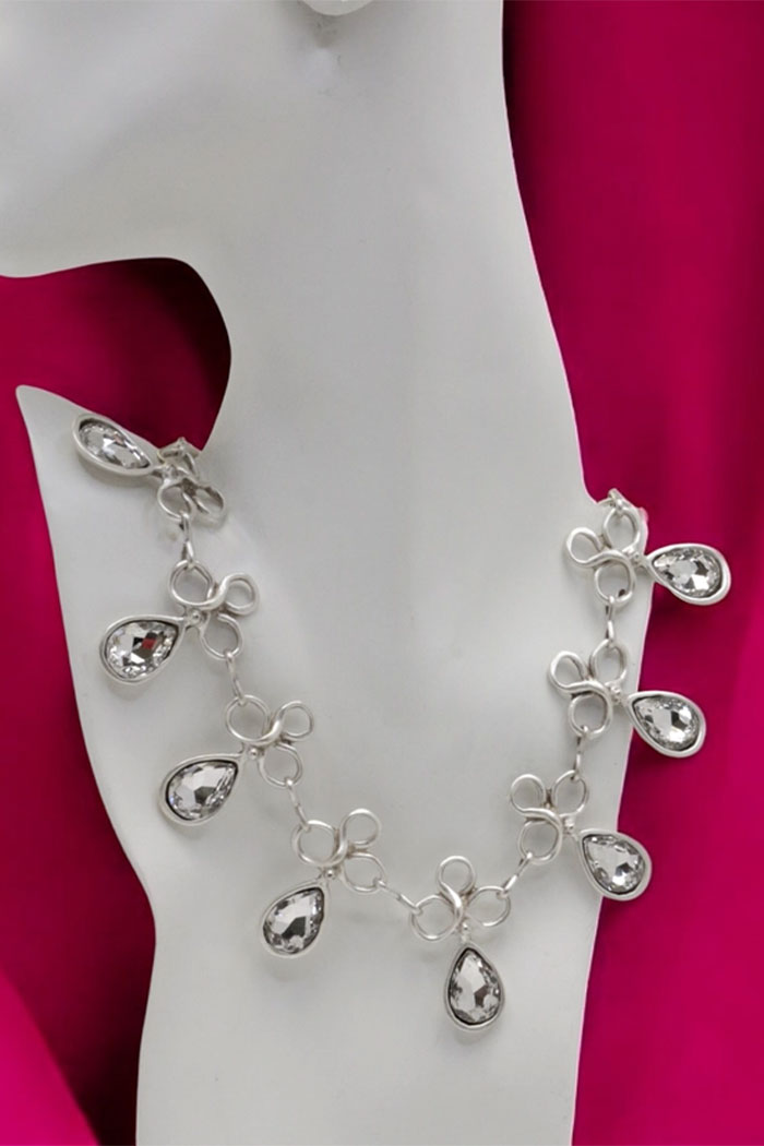 Crystal Drop Necklace