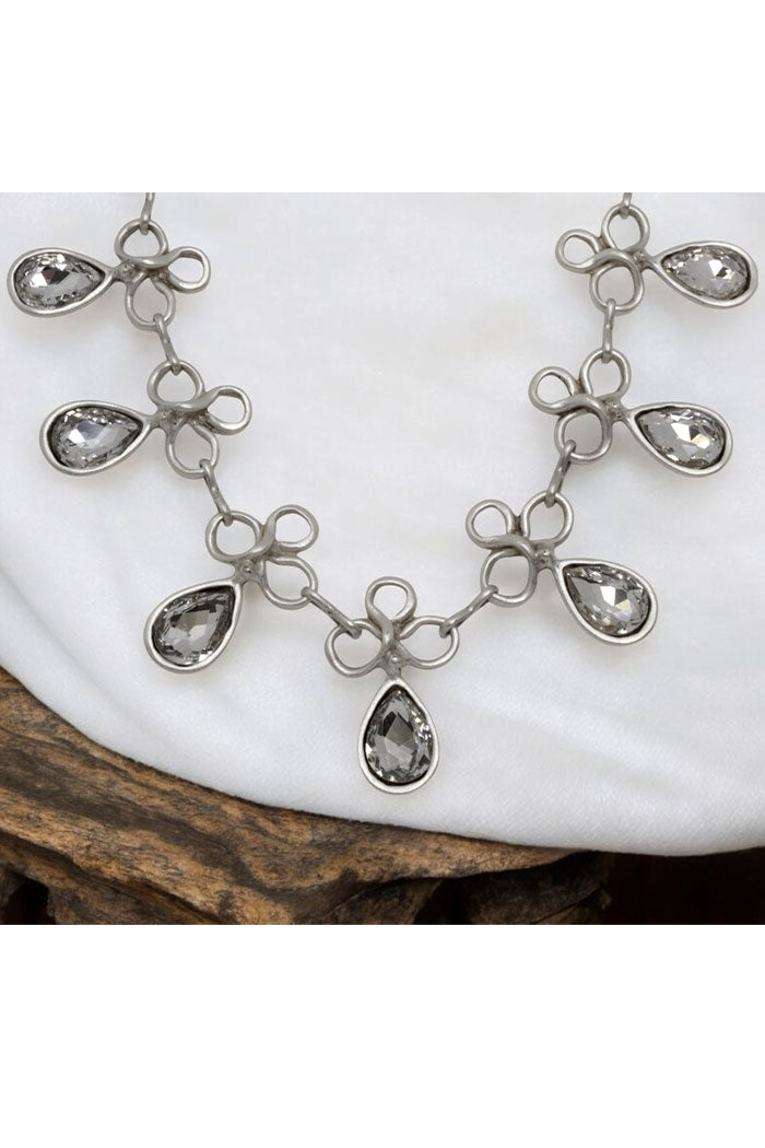 Crystal Drop Necklace